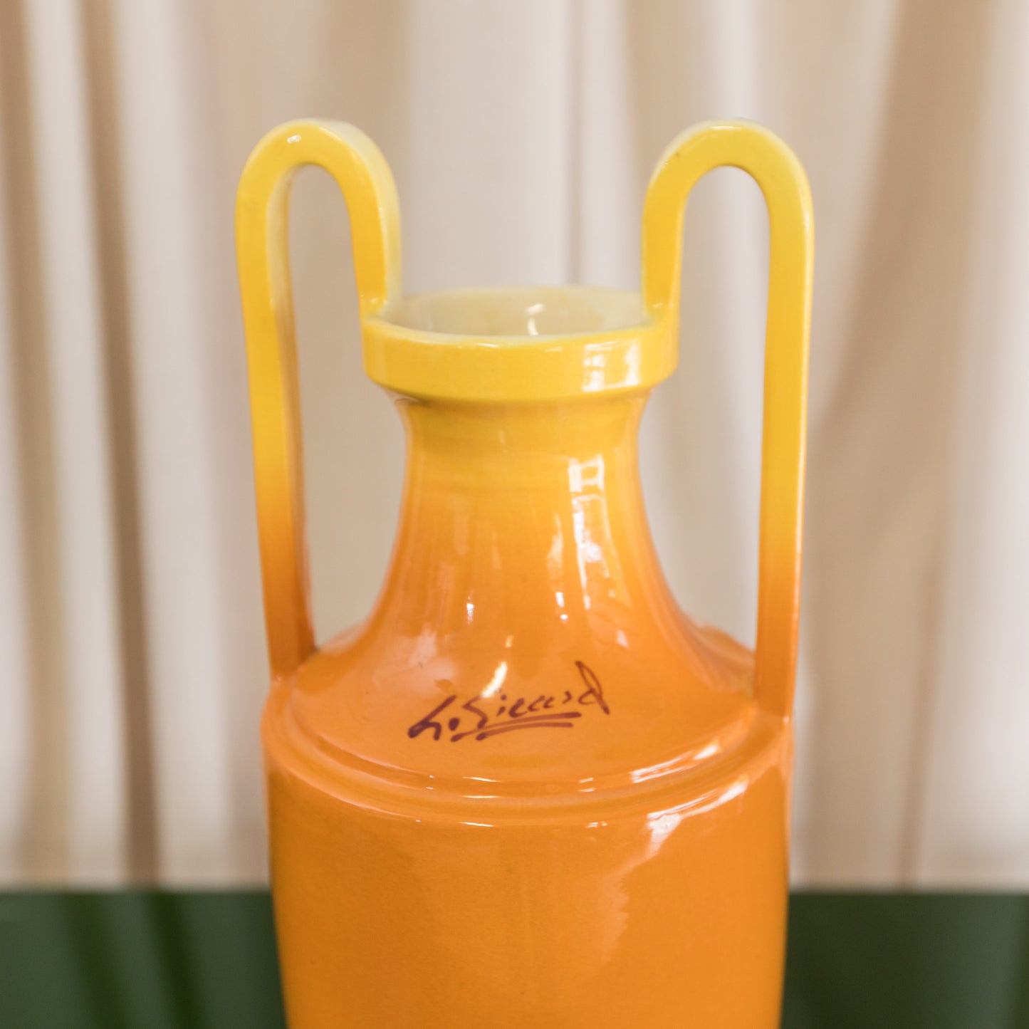 Pair of Louis Sicard vases