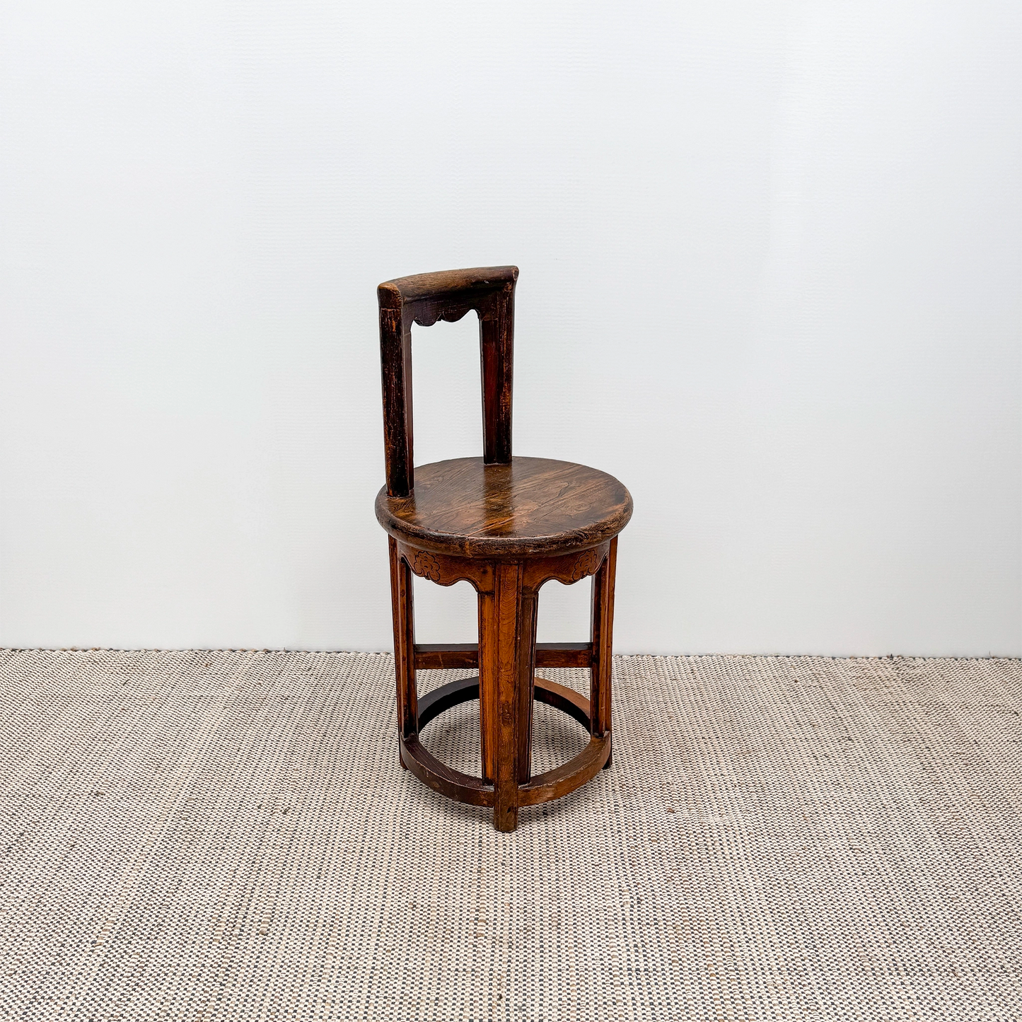 Asian rustic stool