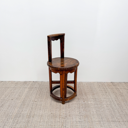 Asian rustic stool