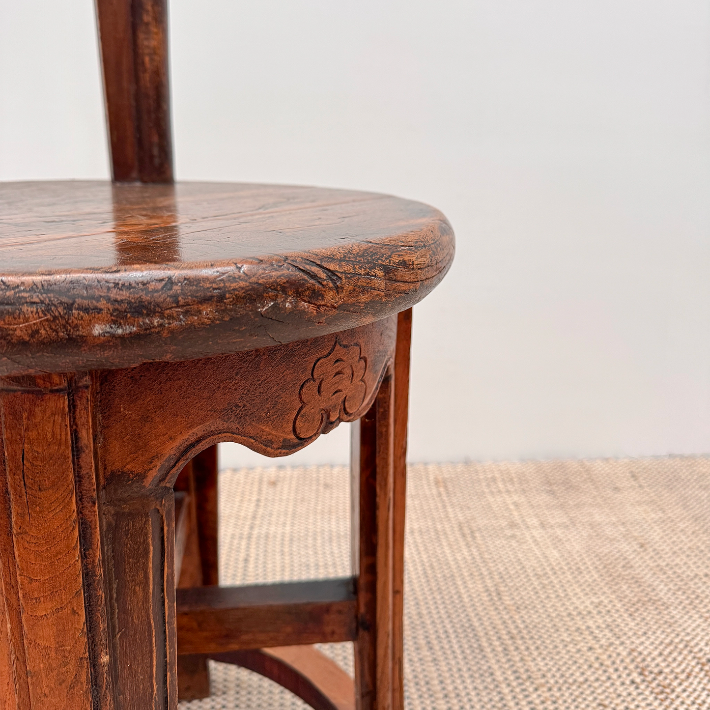 Asian rustic stool