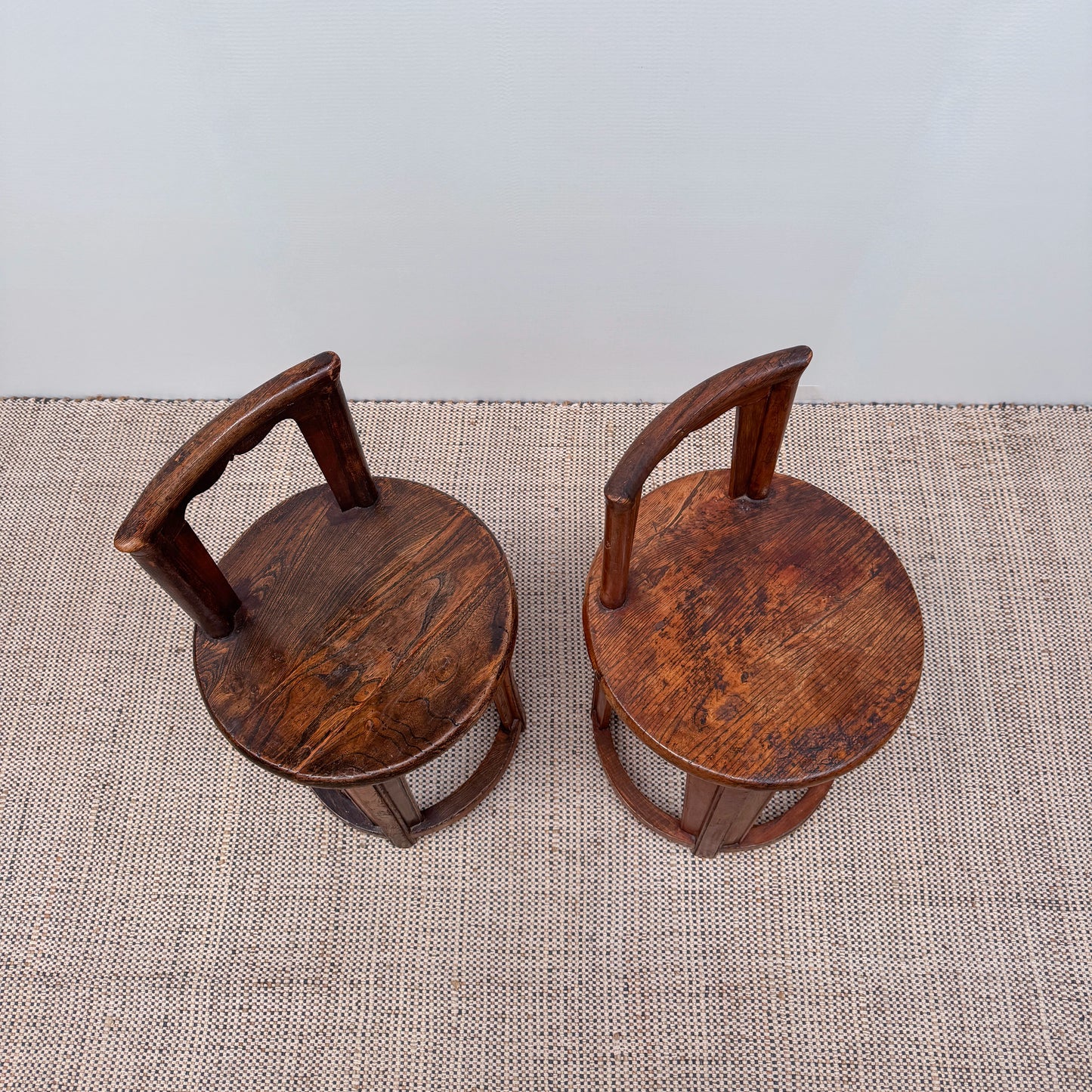 Asian rustic stool