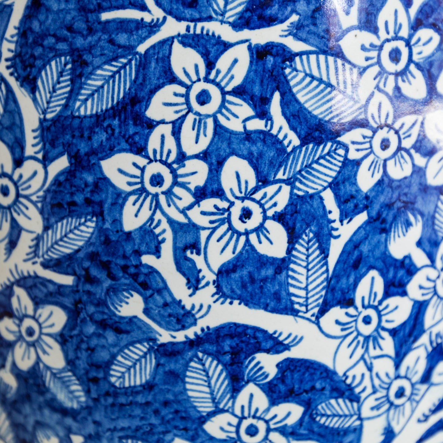 Blue portuguese vase