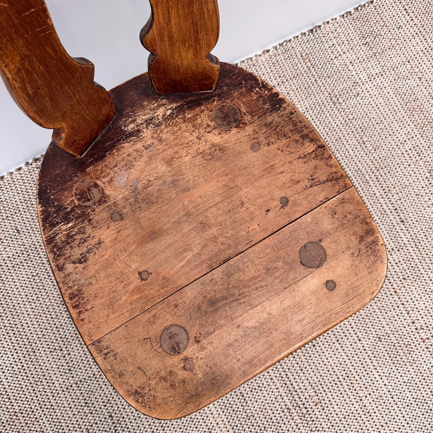 French Alsatian chair
