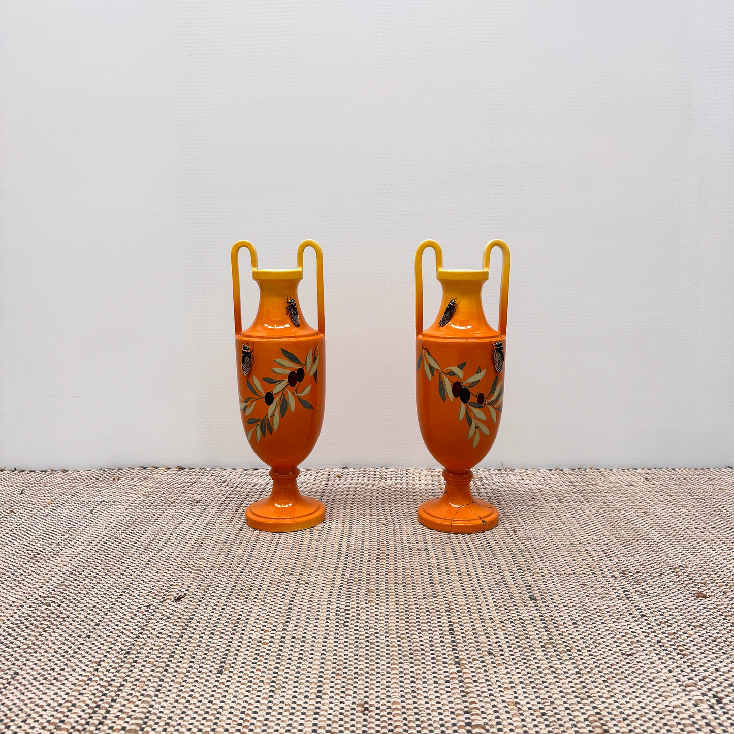 Pair of Louis Sicard vases