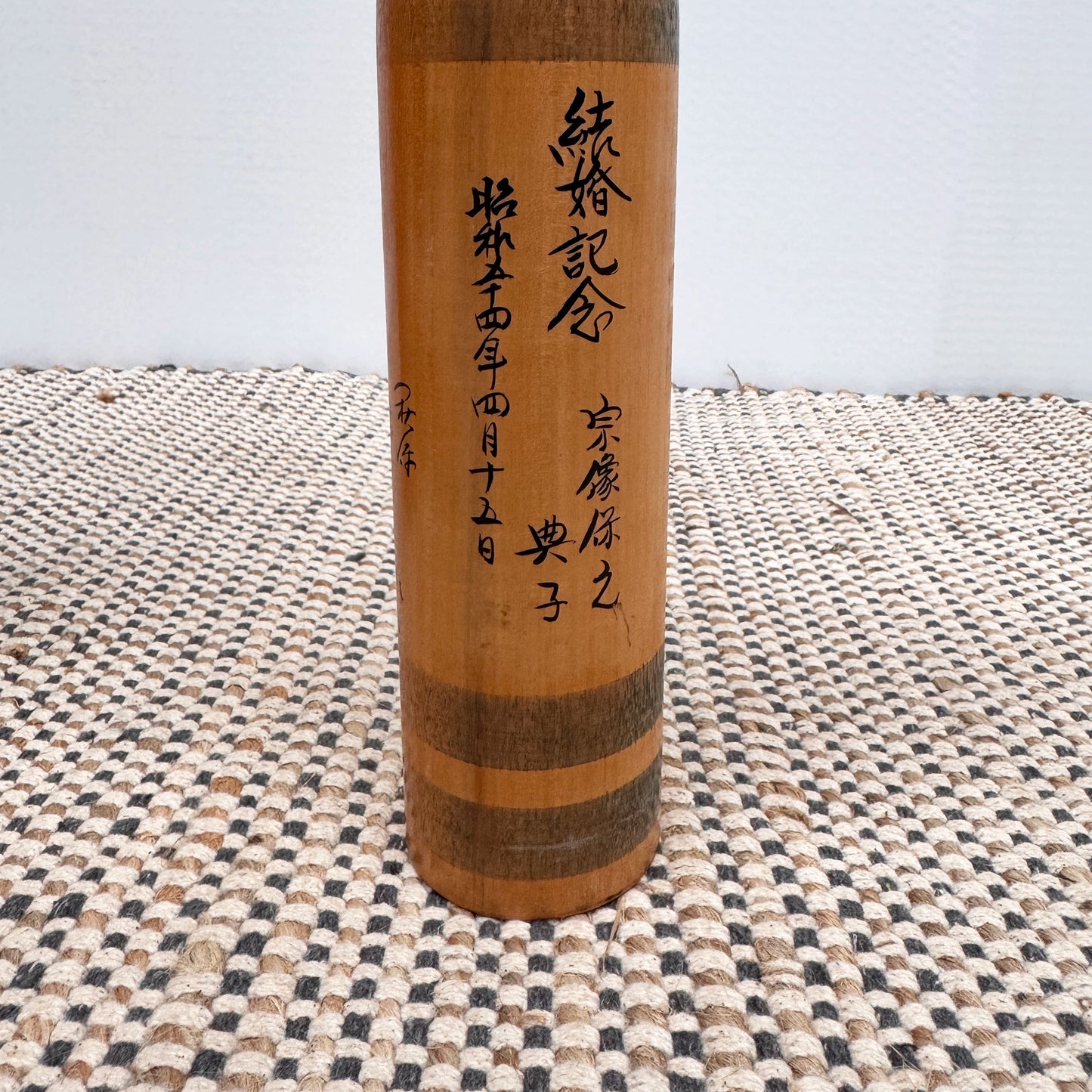 Vintage Kokeshi hand-painted dolls