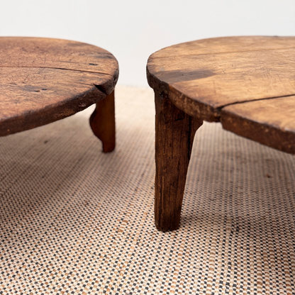Pair of rustic coffee tables
